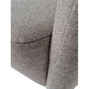 Fotel, világosszürke/fekete, ALIEN