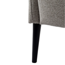 Fotel, világosszürke/fekete, ALIEN