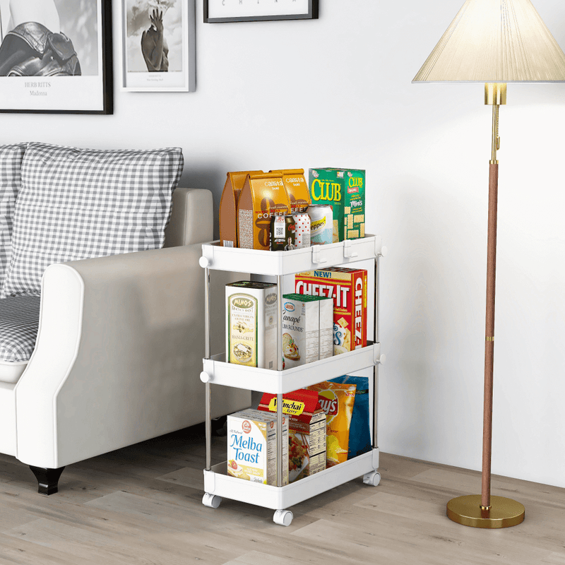 Mozgatható polc, fehér, ALIOL TYP 1