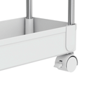 Mozgatható polc, fehér, ALIOL TYP 2