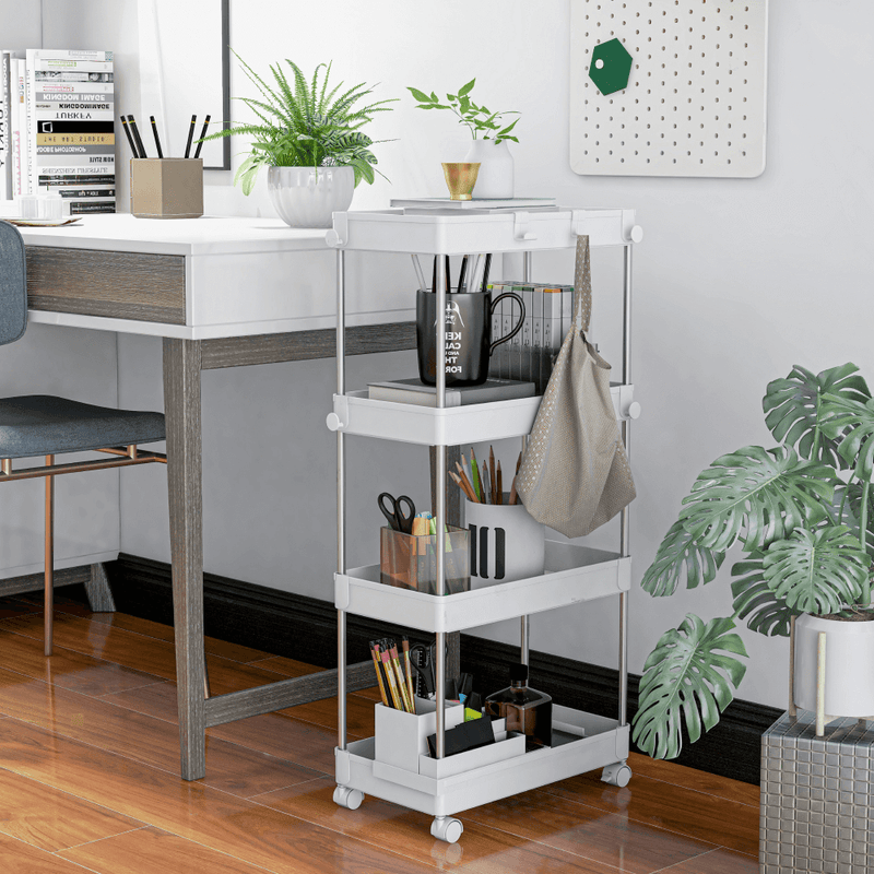 Mozgatható polc, fehér, ALIOL TYP 3