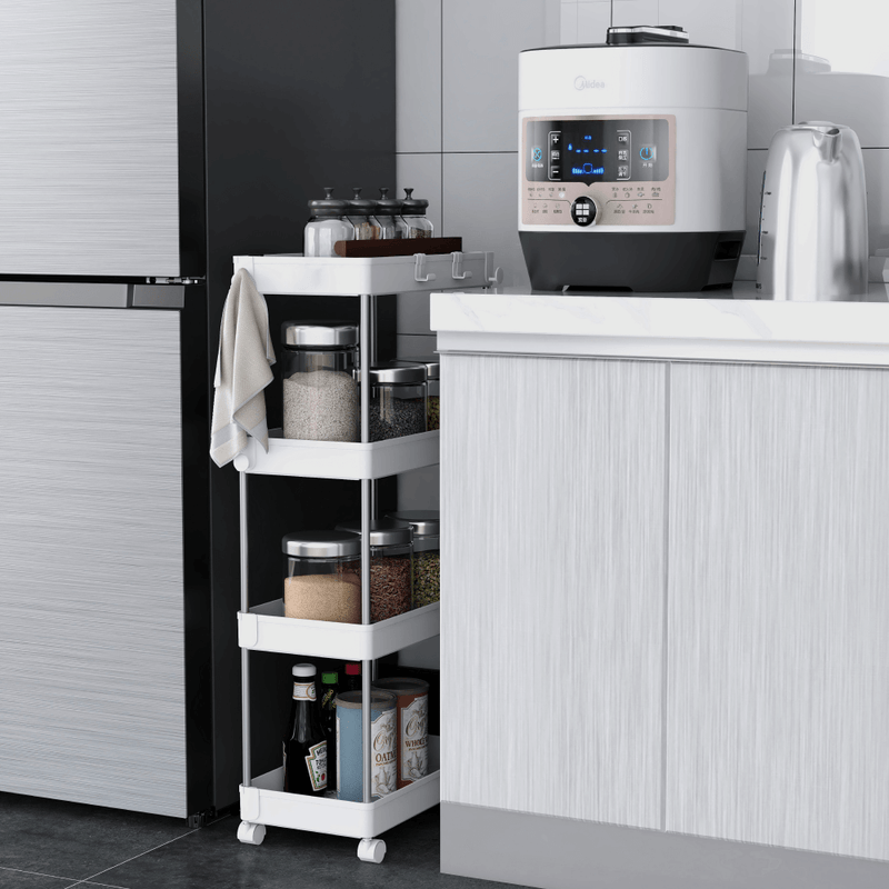 Mozgatható polc, fehér, ALIOL TYP 3