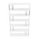 Könyvespolc, fehér, ALIS