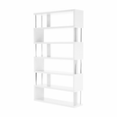 Könyvespolc, fehér, ALIS