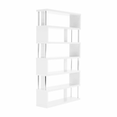 Könyvespolc, fehér, ALIS