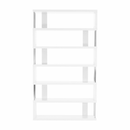 Könyvespolc, fehér, ALIS