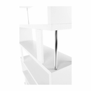 Könyvespolc, fehér, ALIS