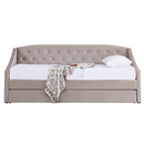 Kihúzható ágy, barnásszürke Taupe, ALODA