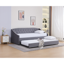 Kihúzható ágy, szürke, ALODA