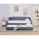 Kihúzható ágy, szürke, ALODA