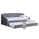 Kihúzható ágy, szürke, ALODA