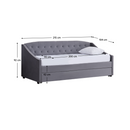 Kihúzható ágy, szürke, ALODA