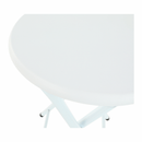 Összecsukható szék, fehér, AMADEO NEW