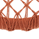 Függő szék, pamut+fém/bézs barna, AMADO 2 NEW