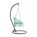 Függő szék, pamut+fém/menta, AMADO 2 NEW