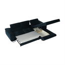 Sarokülőgarnitúra, kék, jobbos kivitel, AMARETA