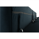 Sarokülőgarnitúra, kék, jobbos kivitel, AMARETA