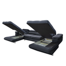 Univerzális ülőgarnitúra, szürke, AMARETA U