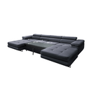 Univerzális ülőgarnitúra, szürke, AMARETA U