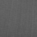 Étkezőszék, szövet sötétszürke/króm, AMINA