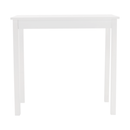 Konzolasztal, fehér, AMYNTAS