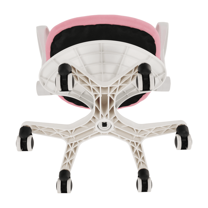 Növekvő szék alappal és pántokkal, rózsaszín/fehér, ANAIS