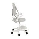 Növekvő szék alappal és pántokkal, szürke/fehér, ANAIS