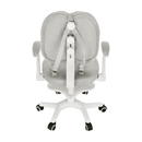 Növekvő szék alappal és pántokkal, szürke/fehér, ANAIS