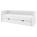 Kihúzható ágy, fehér, 90/180x200, ANTONY