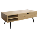 Dohányzóasztal, tölgy, ARALYN