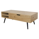 Dohányzóasztal, tölgy, ARALYN