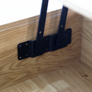 Dohányzóasztal, tölgy, ARALYN