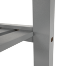 Tálalókocsi, természetes/szürke, ARETE