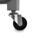 Tálalókocsi, természetes/szürke, ARETE