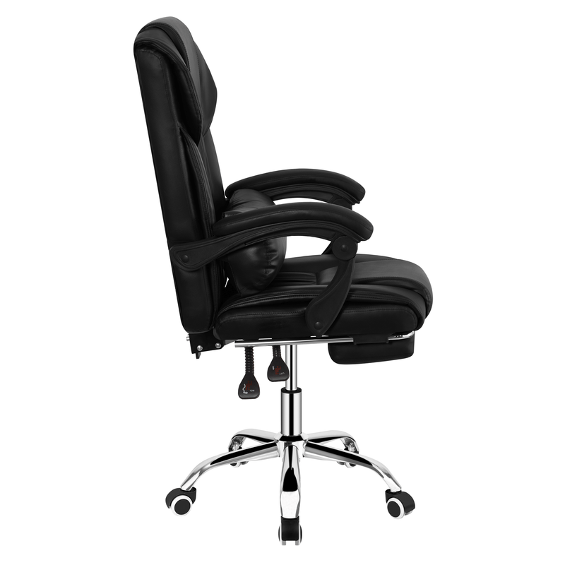 Irodai szék, fekete textilbőr, ARNAUD 2 NEW