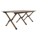 Kempingasztal, barna, ARTUR
