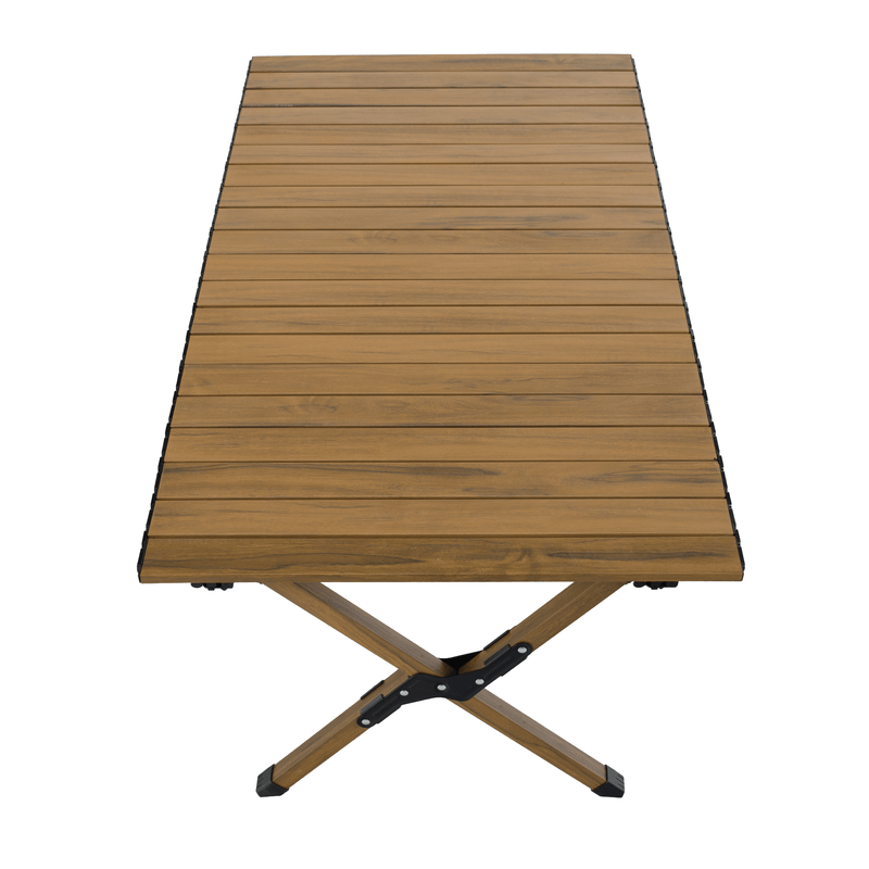 Kempingasztal, barna, ARTUR