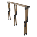 Kempingasztal, barna, ARTUR