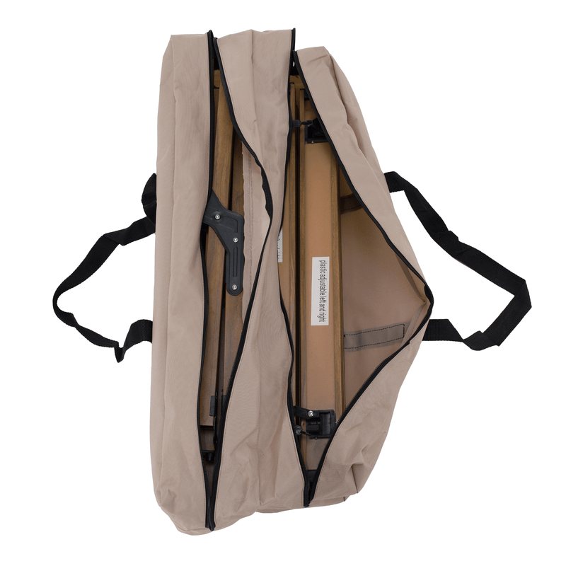 Kempingasztal, barna, ARTUR