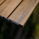 Kempingasztal, barna, ARTUR