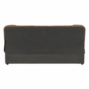 Kanapé, kinyitható rakodótérrel, szövet arany / minta, ASIA NEW