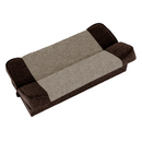 Kanapé ágyfunkcióval, barna/világosbarna, ASIA NEW