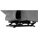 Pihentető fekvőszék, világos szürke szövet, ASKOY