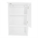 Faliszekrény tükörrel, fehér, ATENE TYP 2