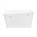 Faliszekrény tükörrel, fehér, ATENE TYP 2