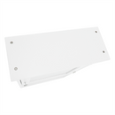 Faliszekrény tükörrel, fehér, ATENE TYP 2