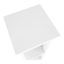 Keskeny polcos elem, fehér, ATENE TYP 6