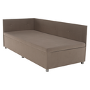 Heverő tárolóhellyel, bézses szürke, AURIA UNI