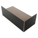 Heverő tárolóhellyel, bézses szürke, AURIA UNI