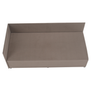 Heverő tárolóhellyel, bézses szürke, AURIA UNI